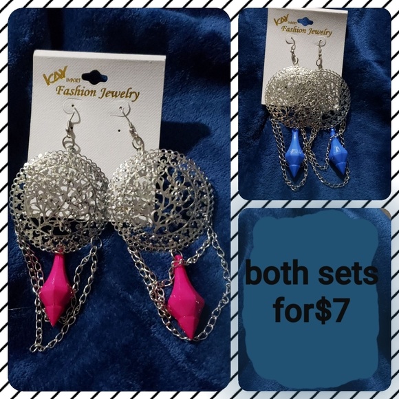 Dangling earrings - Picture 1 of 2